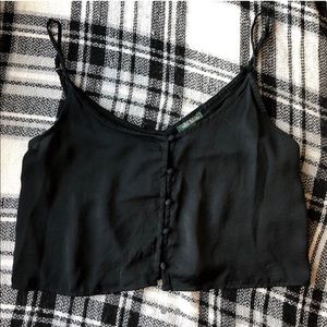 Wild Fable Matte Satin Crop